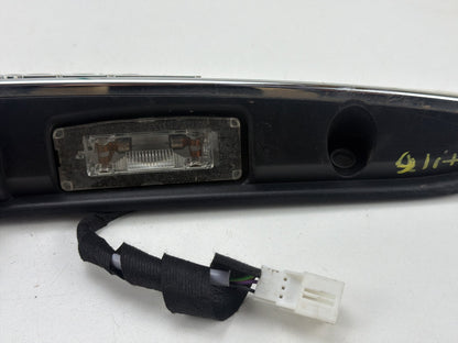 2014-2017 Maserati Ghibli Trunk Lid License Plate Light Moulding w/ Camera OEM