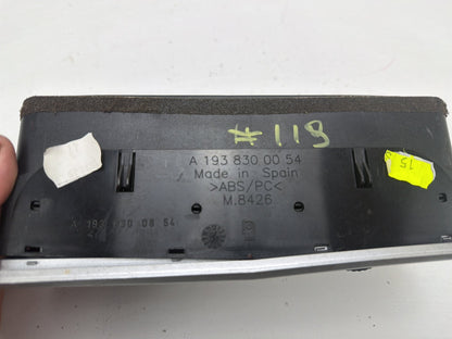 2004-2008 Chrysler Crossfire ZH Front Center Dash AC Heater Air Vent Bezel OEM