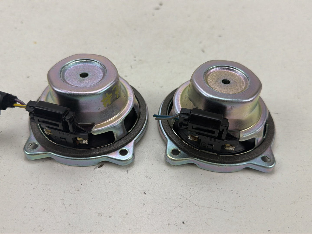 2017-2020 Jaguar F-Pace Left Right Door Midrange Audio Speakers Pair OEM