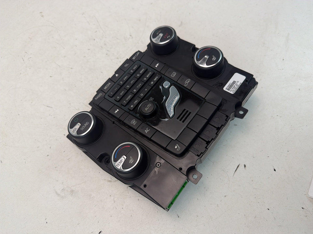 2013-2015 Volvo V60 Climate Radio Temperature Control Panel 30795271 OEM
