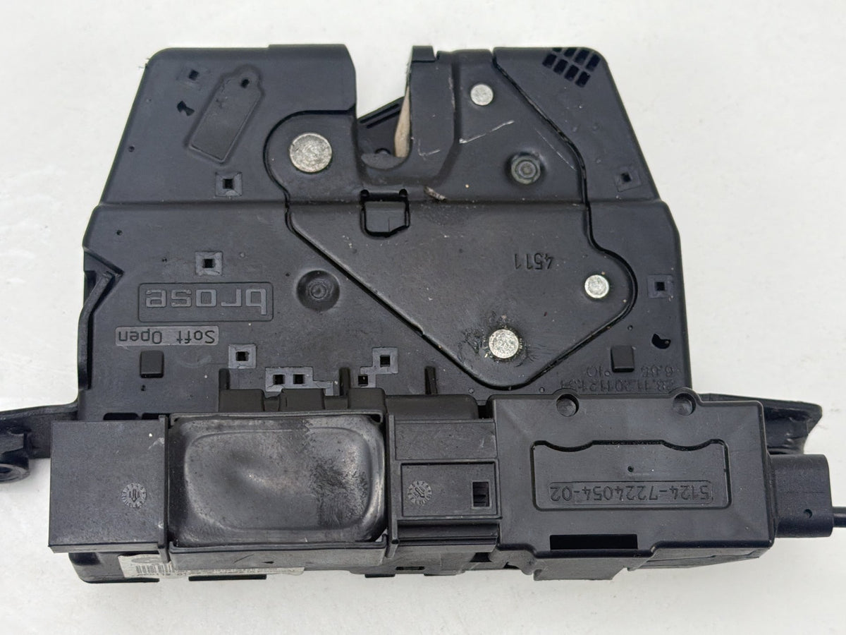 2011-2016 BMW 550i xDrive Rear Upper Trunk Lid Latch Lock Actuator Mechanism OEM