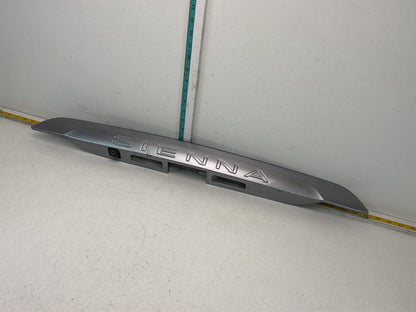 2011-2020 Toyota Sienna Rear Trunk Lid Garnish Panel Trim W/Backup Camera OEM