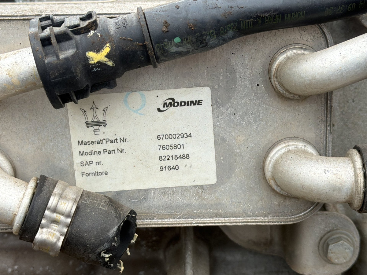 2014-2017 Maserati Quattroporte Automatic Transmission Assembly 670002934 OEM
