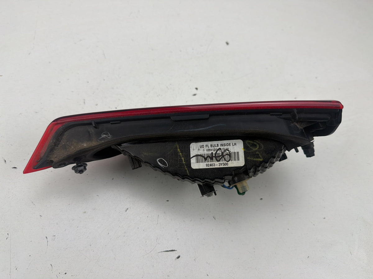 2014–2016 Hyundai Elantra Rear Left Inner Trunk Lid Tail Light 92403-3Y500 OEM