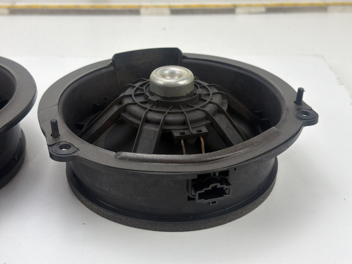 2012-2018 Audi A7 Rear Right Left Door Lower Woofer Audio Speakers Pair OEM