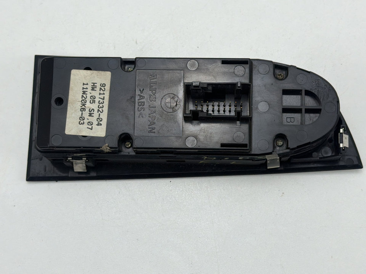 2009-2011 BMW 335i xDrive Front Left Driver Side Master Power Window Switch OEM