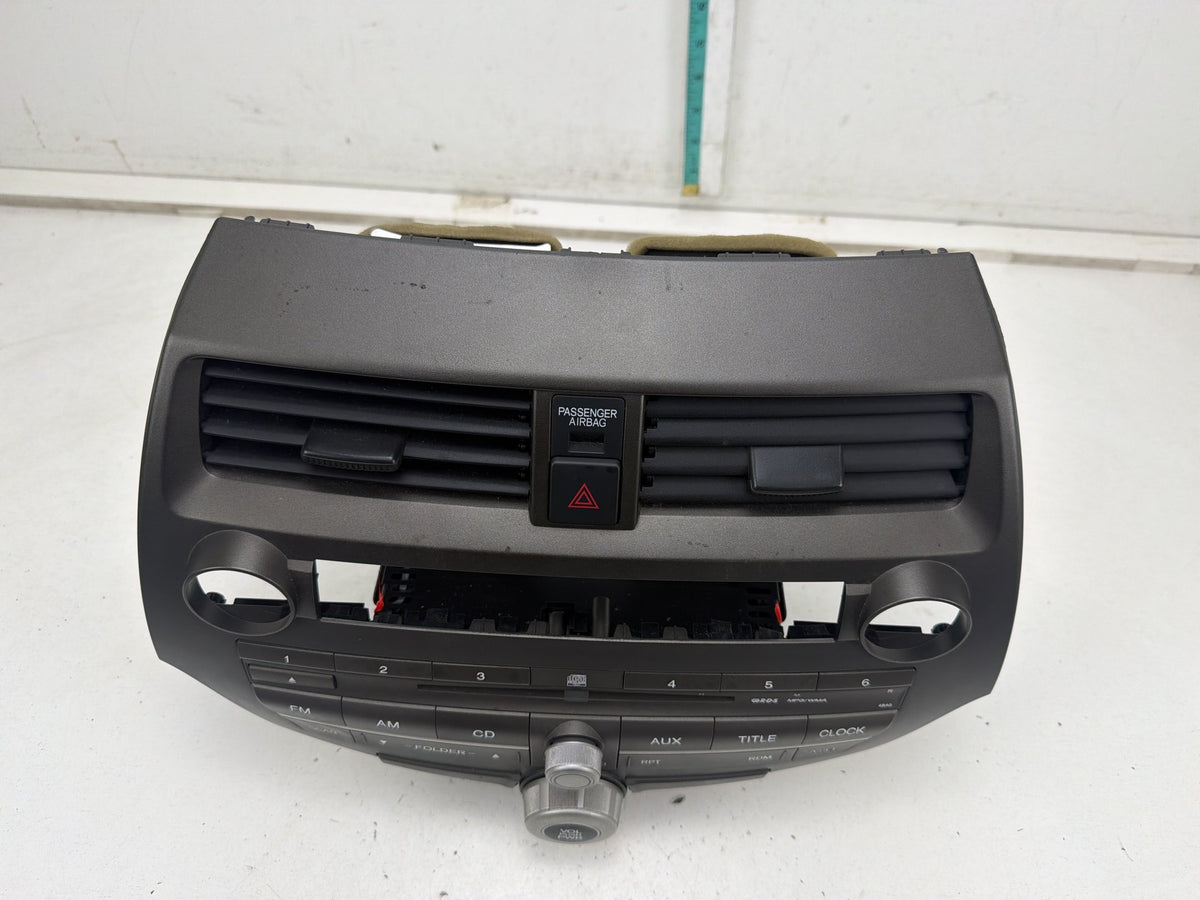2008-2011 Honda Accord Dash AM FM MP3 Single CD Receiver 39100-TA0-A01 OEM