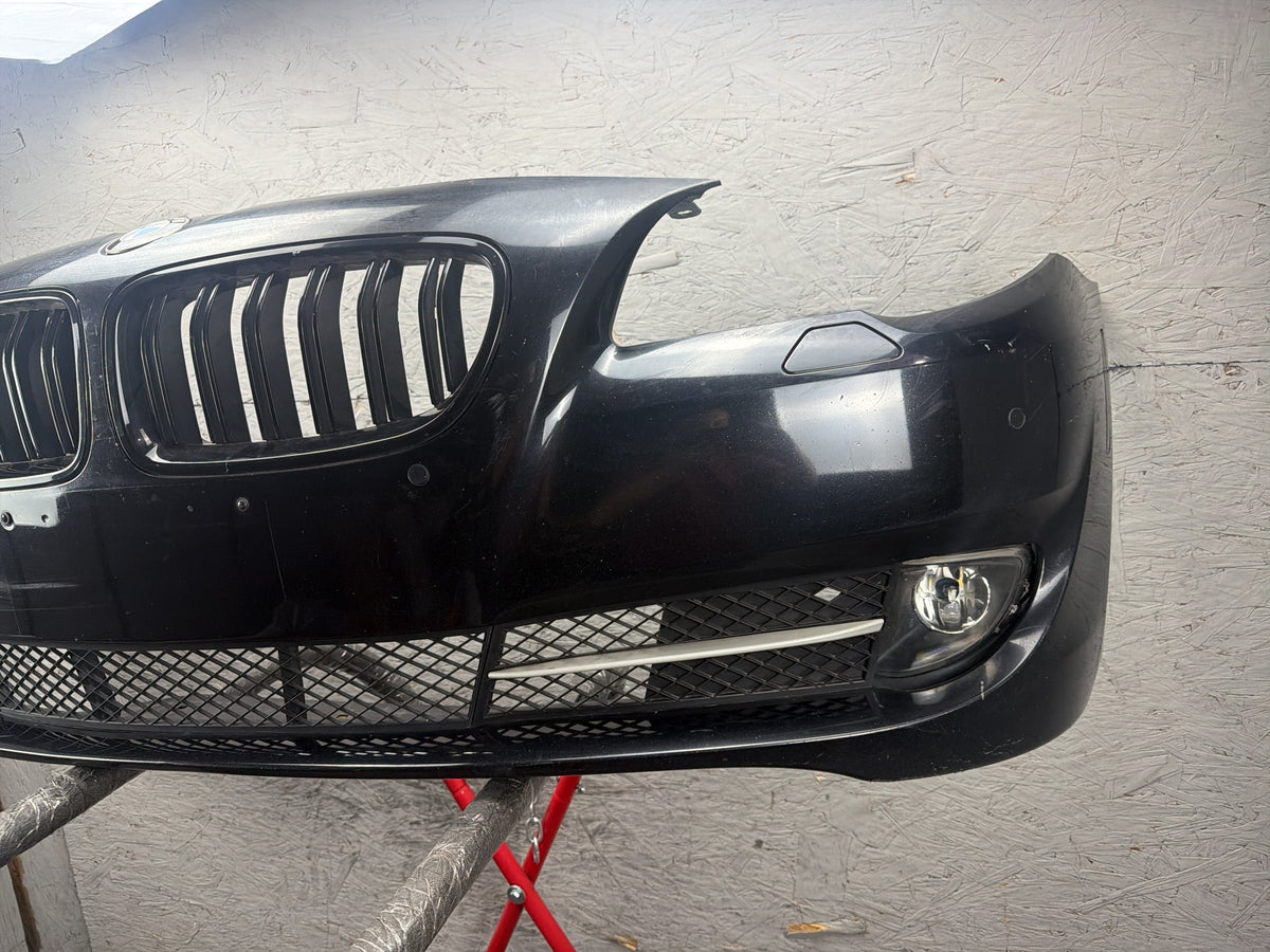 2011-2013 BMW 550i xDrive F10 Front Bumper Cover Grilles Fog Lights Set OEM