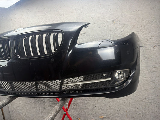 2011-2013 BMW 550i xDrive F10 Front Bumper Cover Grilles Fog Lights Set OEM