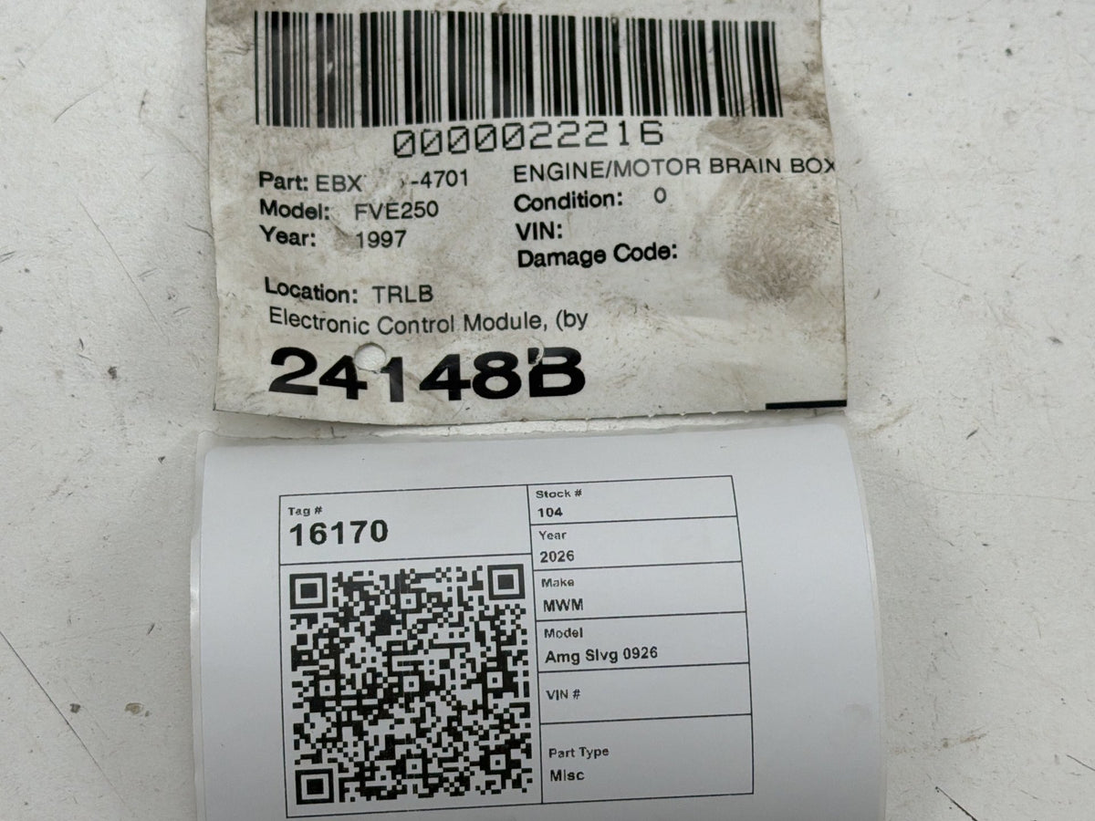 1997-1998 Ford E-250 Econoline Van 4.2L Computer Control Module ML2-451 OEM