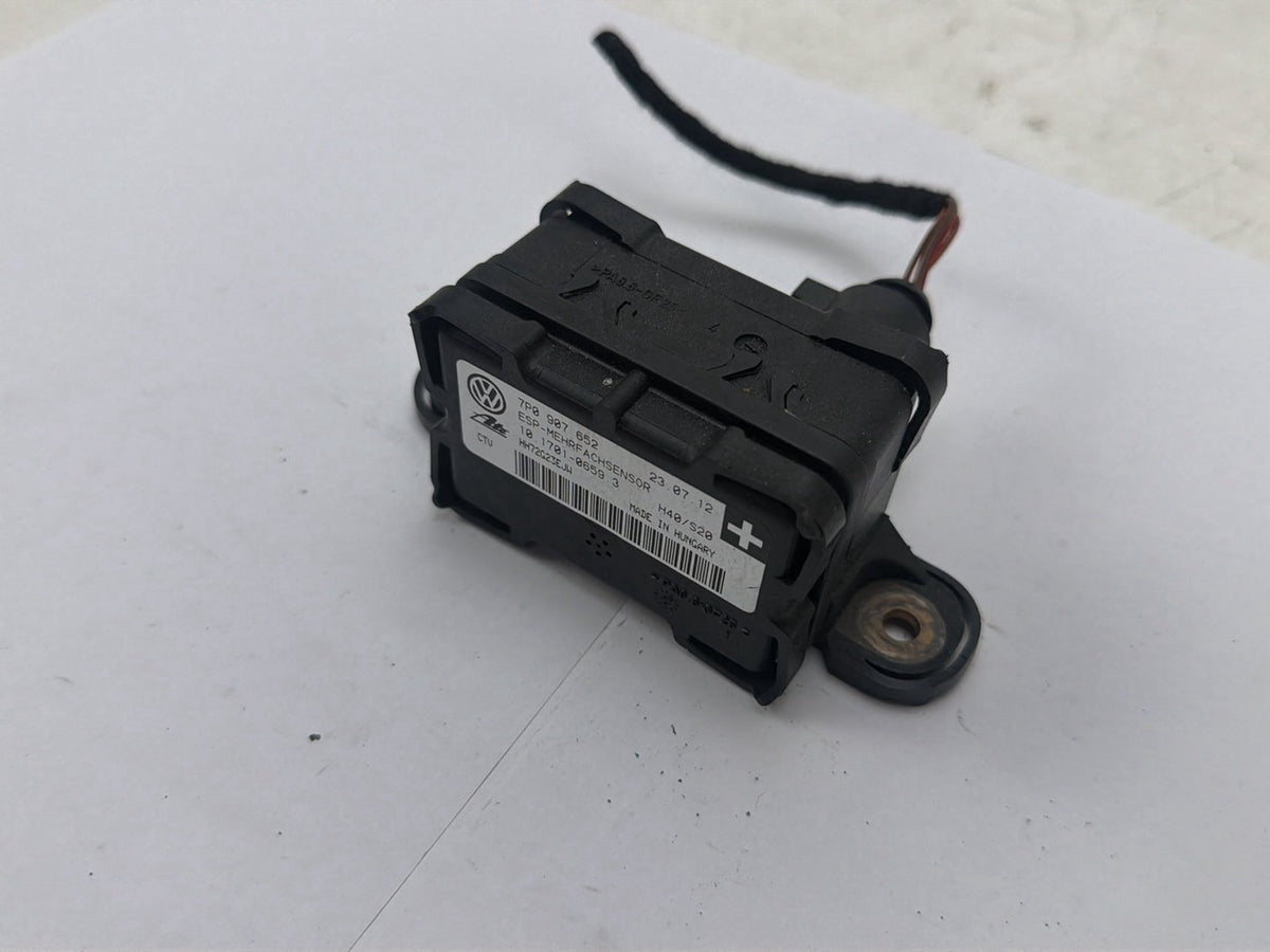 2010-2015 Audi Q7 ESP Yaw Rate G-Force Lateral Acceleration Sensor Module 7P0907652 OEM