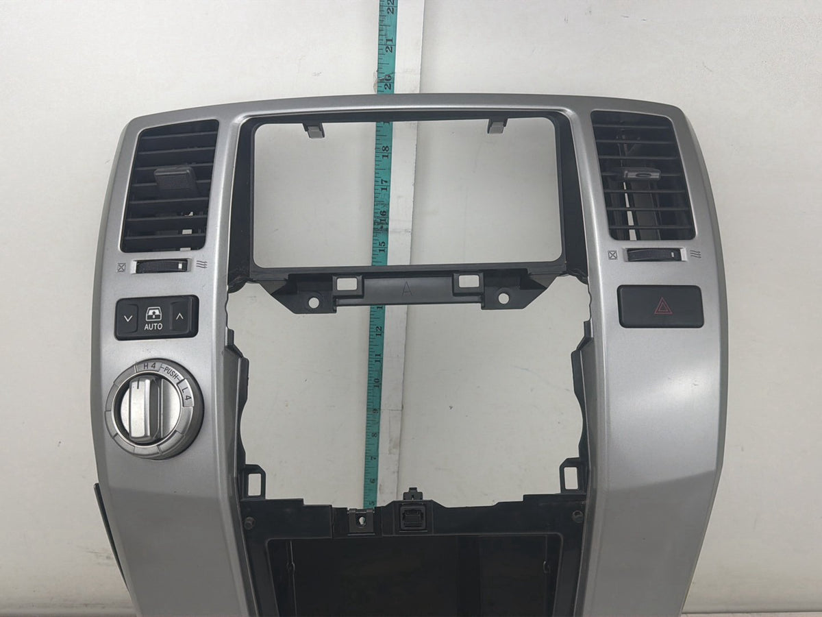 2003-2009 Toyota 4Runner Center Dash Radio Bezel Trim Panel w/ Air Vents OEM