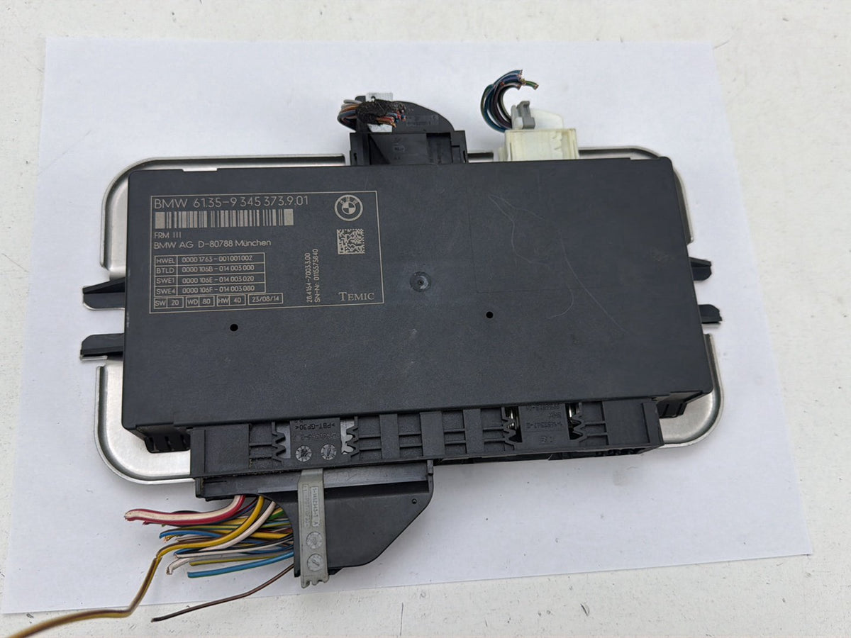 2011-2017 BMW X3 Footwell Light Control Module Unit 61.35-9 345 373.9.01 OEM