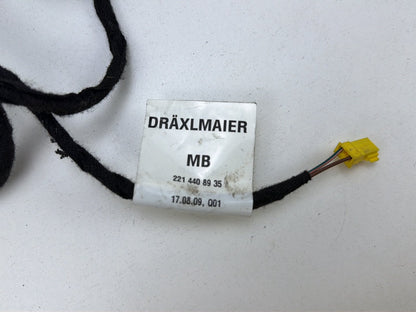 2007-2013 Mercedes-Benz S-Class W221 Rear Left Side Door Wire Wiring Harness OEM