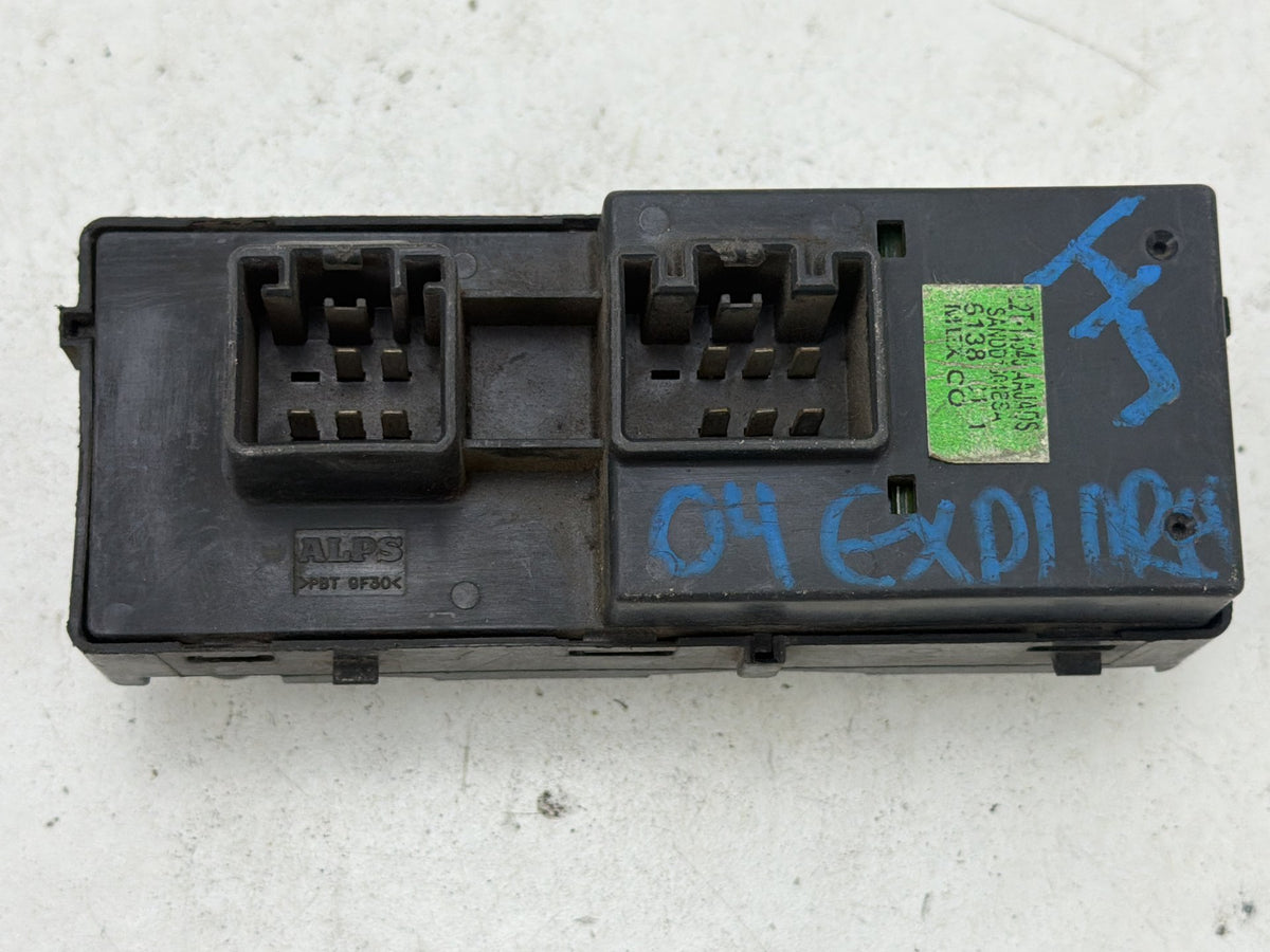 2004-2005 Ford Explorer Front Left Driver Side Master Power Window Switch OEM