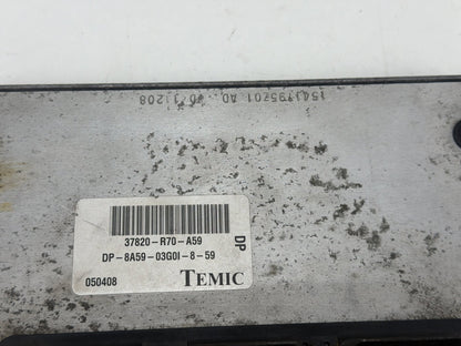 2008-2009 Honda Accord Engine Control Module Unit ECU 37820-R70-A59 OEM