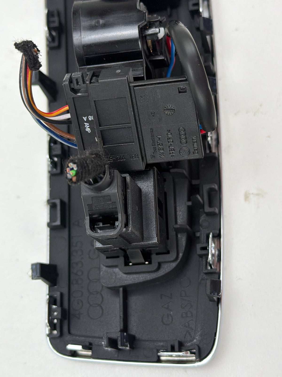 2012-2018 Audi A7 Center Console Seat Heater Climate Control Switch Panel OEM