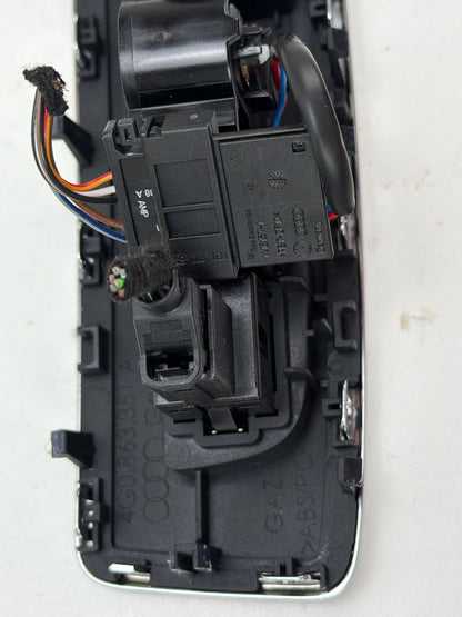 2012-2018 Audi A7 Center Console Seat Heater Climate Control Switch Panel OEM