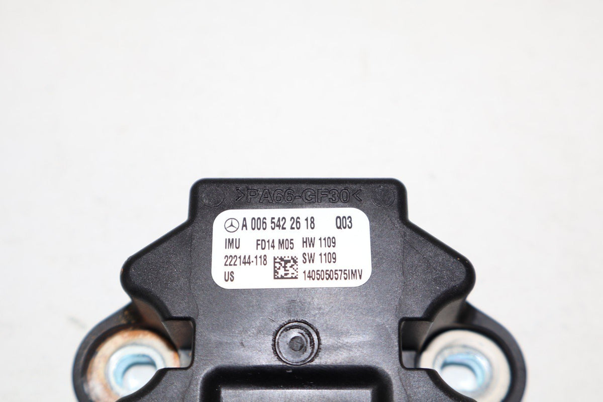 2013-2016 Mercedes GL450 Yaw Rate Sensor Control Module A0065422618 OEM