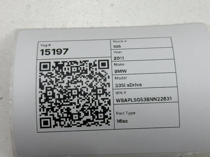 2009-2013 BMW 335i xDrive CAS Comfort Access Control Module 9237046 OEM