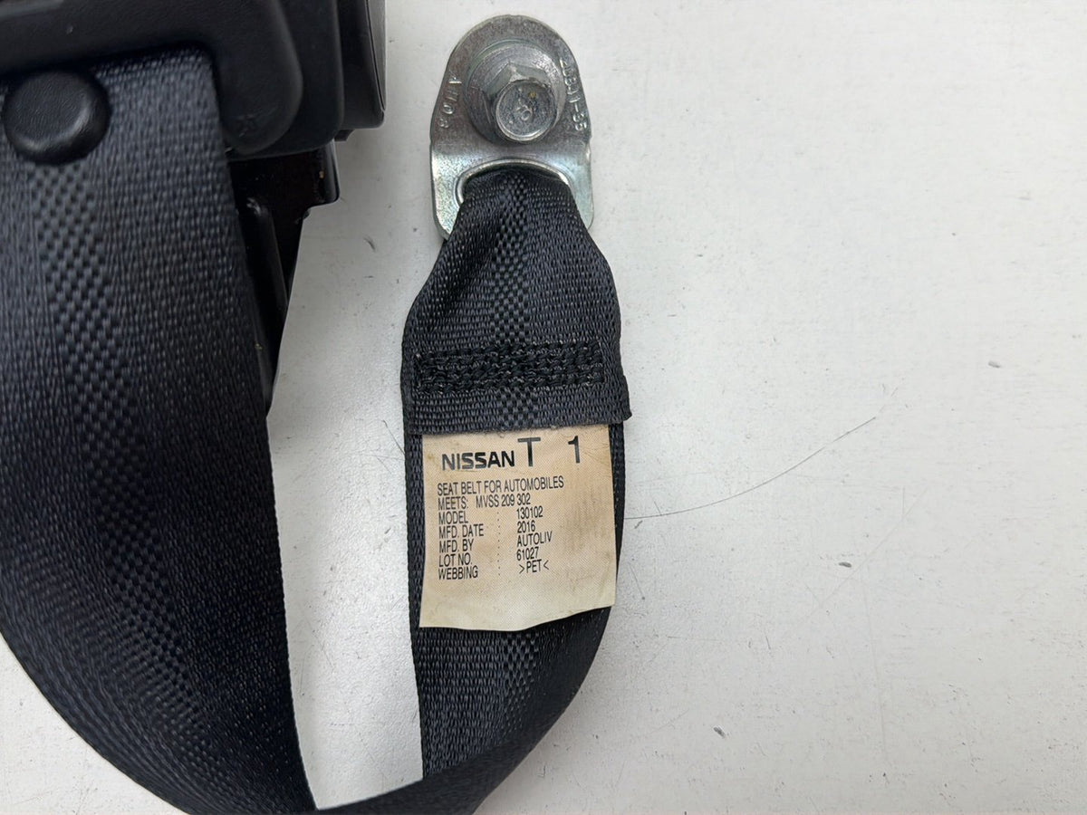 2013-2019 Nissan Sentra Right Rear Passenger Side Seat Belt 621752063D OEM