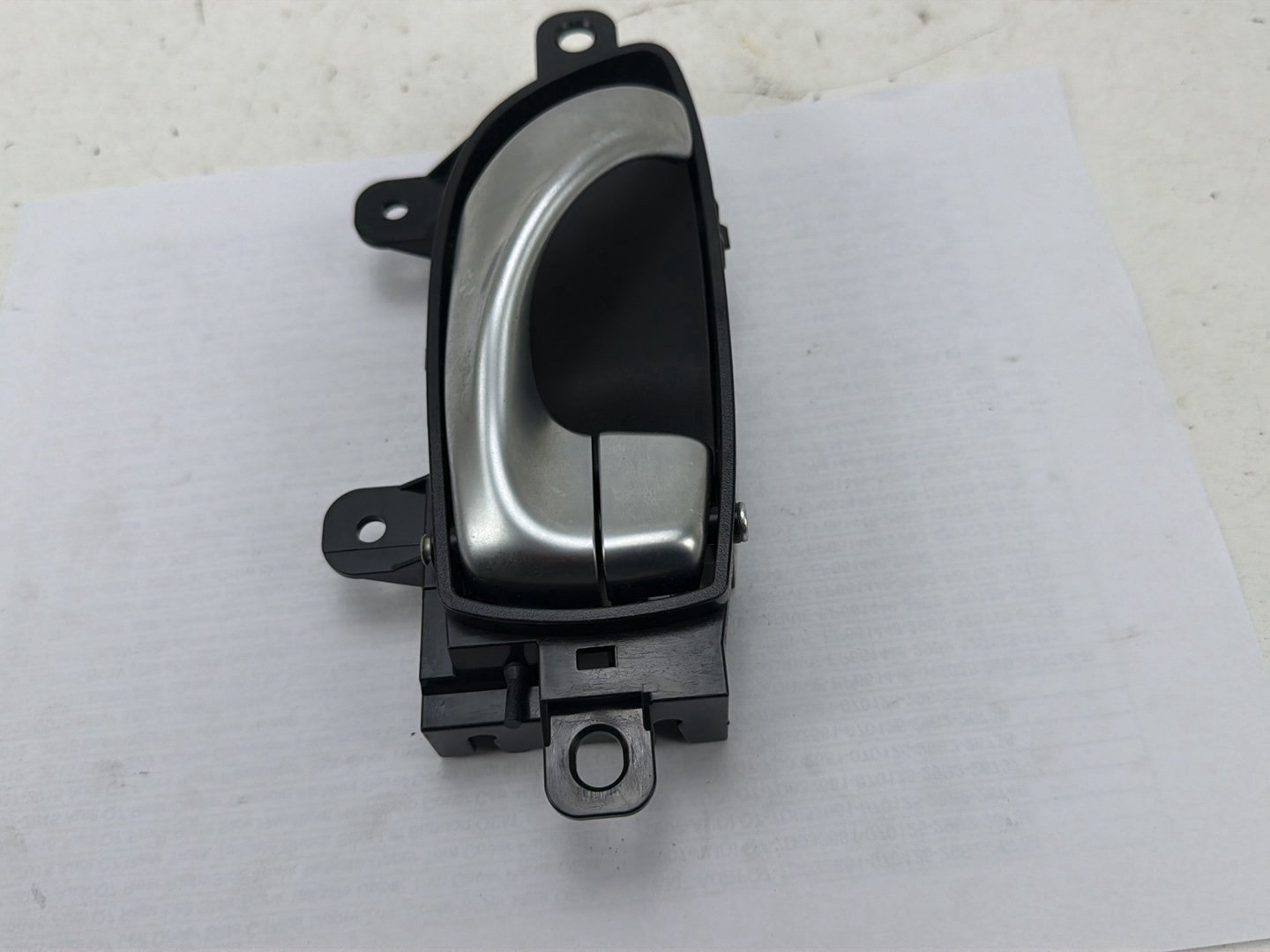 2014-2021 Infiniti Q50 Front Right Passenger Side Interior Door Handle OEM