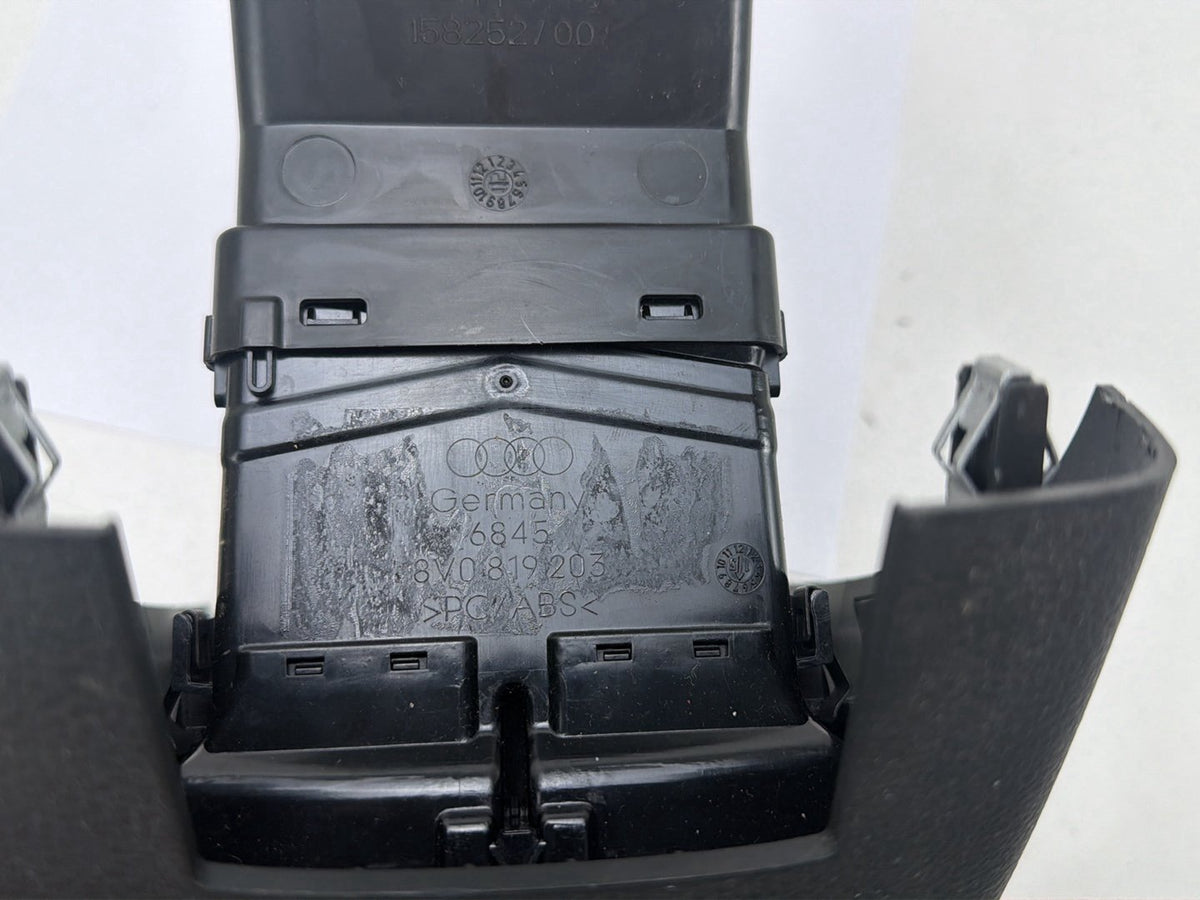 2015-2020 Audi A3 Rear Center Console A/C Heater Air Vent Panel 8V0857042 OEM