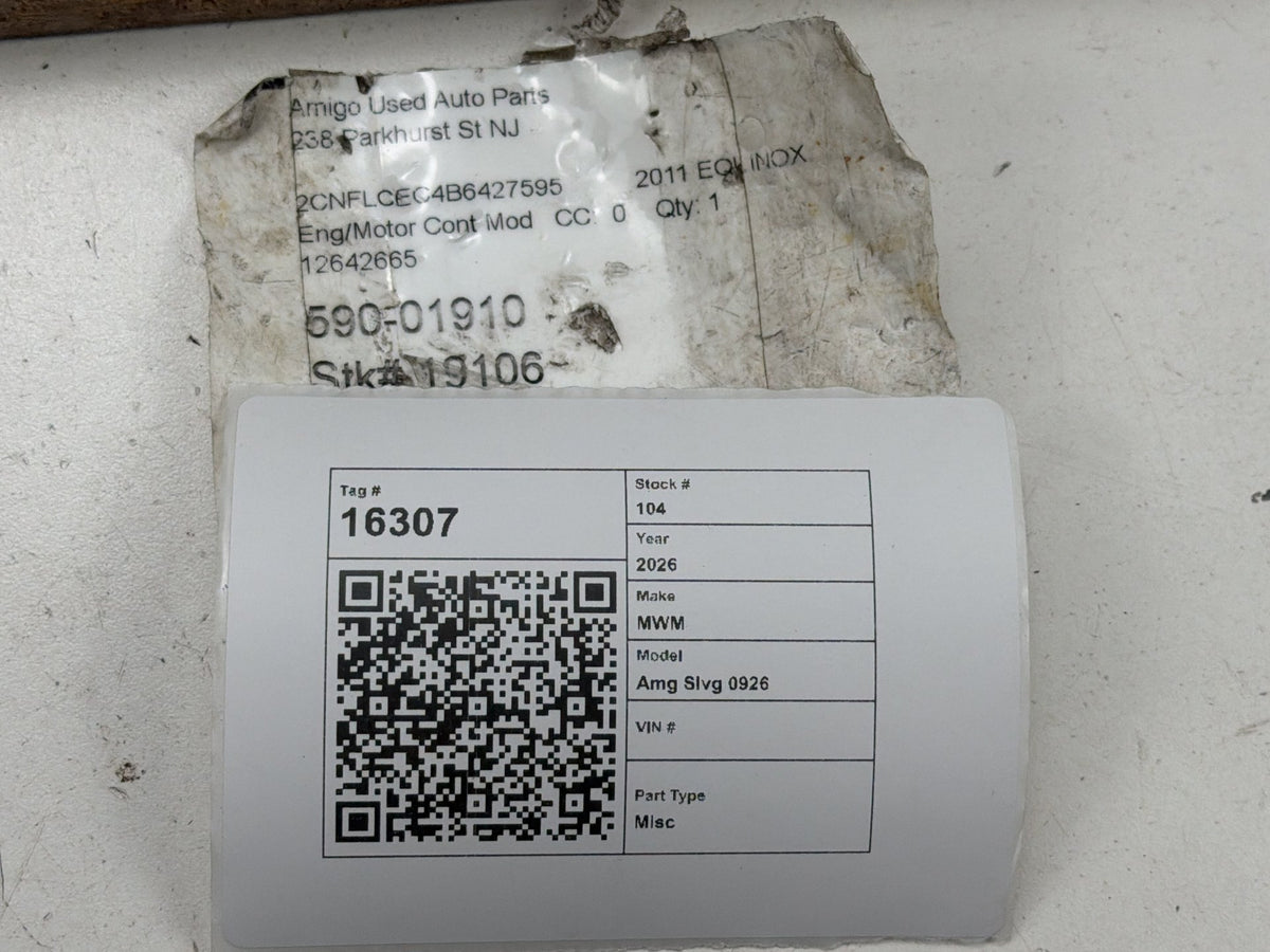 2010-2011 Chevrolet Equinox Engine Control Module ECM ECU 12642569 OEM