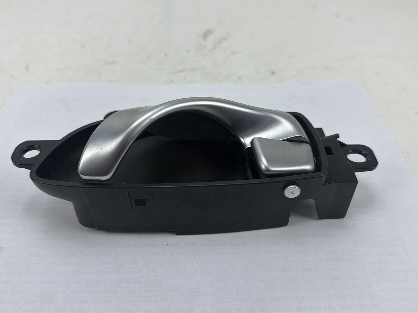 2014-2021 Infiniti Q50 Front Left Driver Side Interior Inside Door Handle OEM