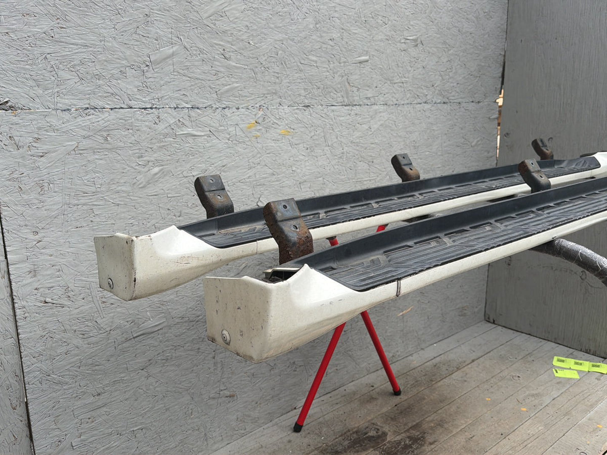 2011-2013 Infiniti QX56- Left/Right Side Skirt Running Board Step Plate Set OEM