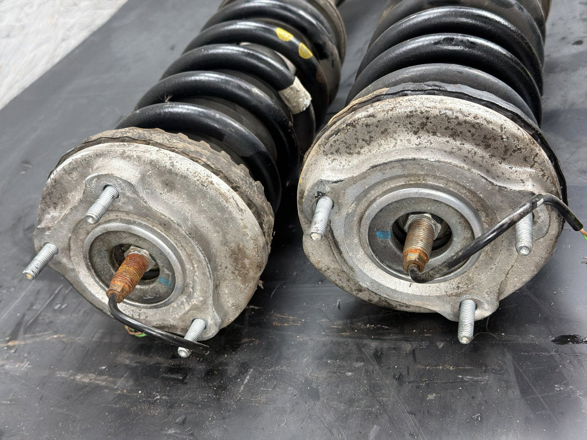 2014-2017 Maserati Quattroporte Front Shock Absorber Struts Springs Pair OEM
