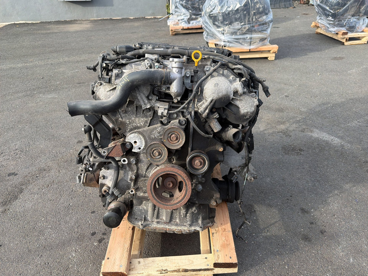 2011-2012 Infiniti G37 3.7L 4WD Engine Motor Long Block Assembly 163K Miles OEM