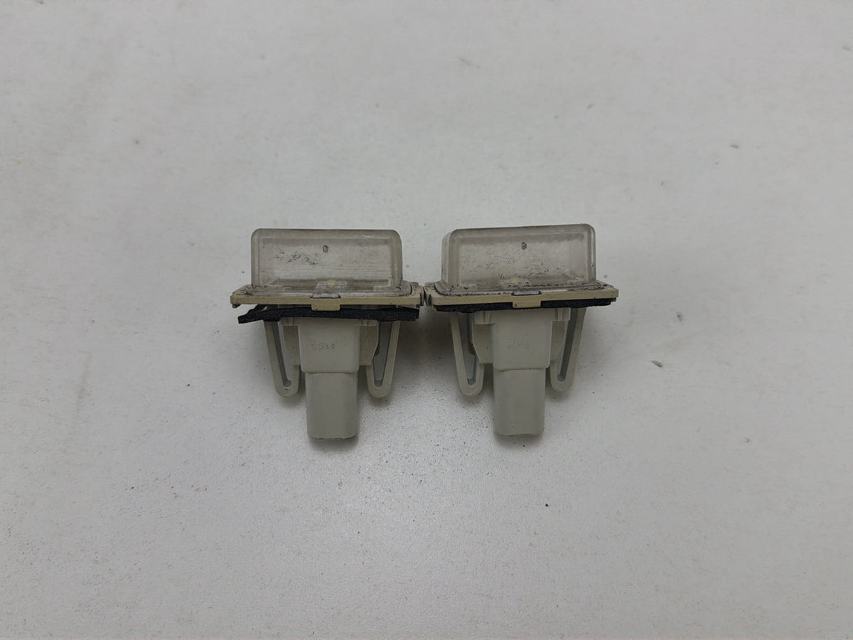 2007-2013 Mercedes-Benz S-Class Trunk Lid License Plate Light Lamp Set of 2 OEM