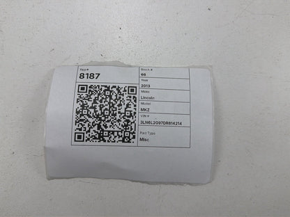 2013-2016 Lincoln MKZ Front Right or Left Side Headrest OEM