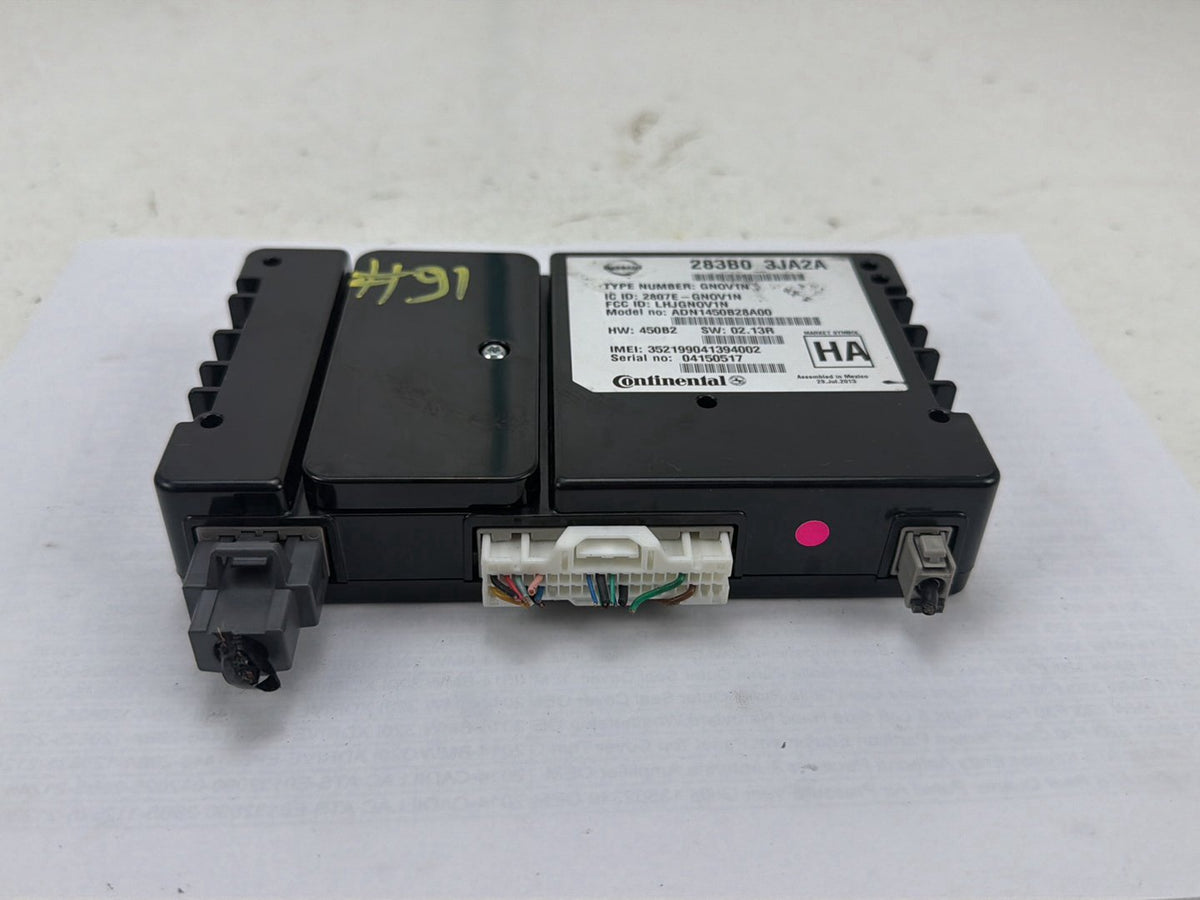 2014-2020 Infiniti Q50 V37 Telematics Communication Control Unit 283B0-3JA2A OEM