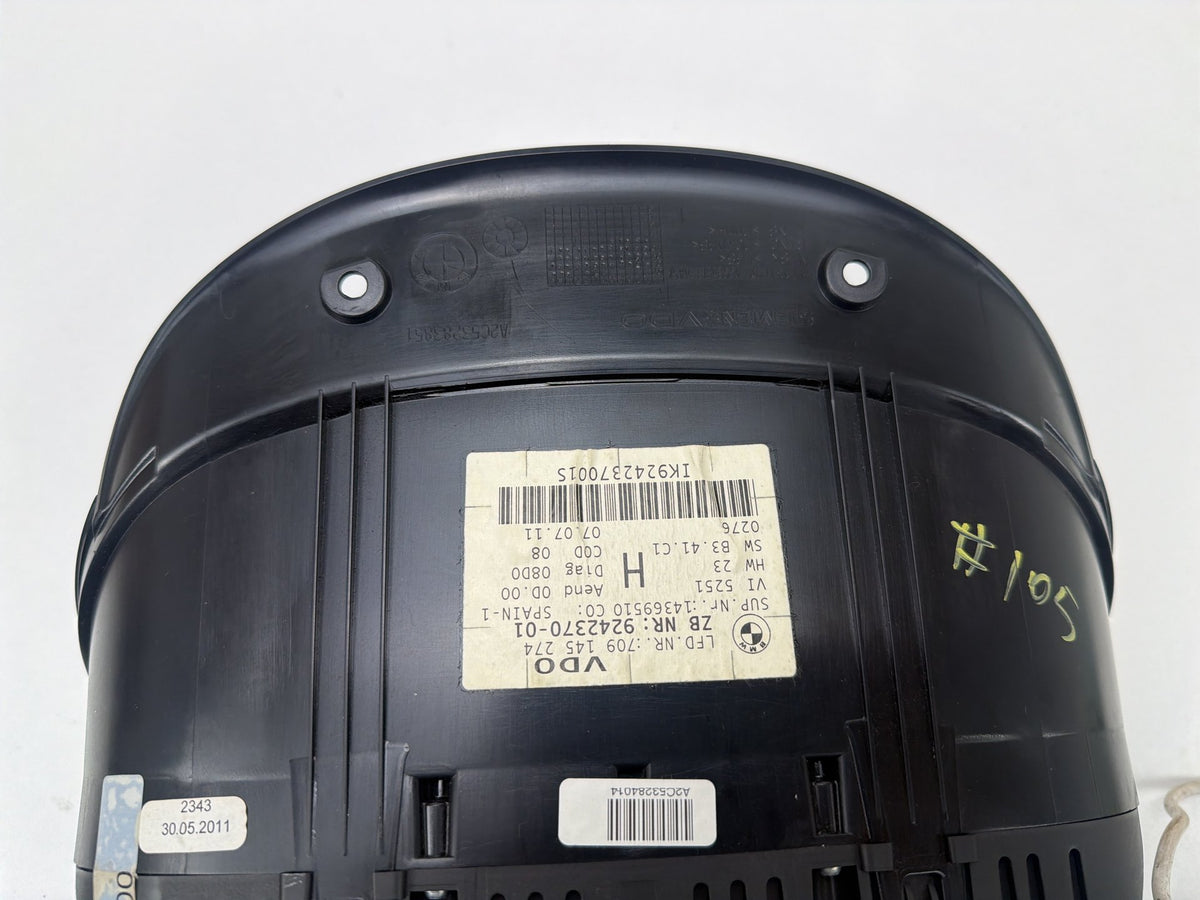 2009-2013 BMW 335i xDrive Speedometer Instrument Cluster 9242370 OEM