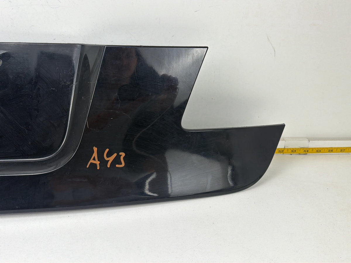 2009-2015 BMW 740i Rear Trunk Lid Centre Garnish License Plate Trim Panel OEM