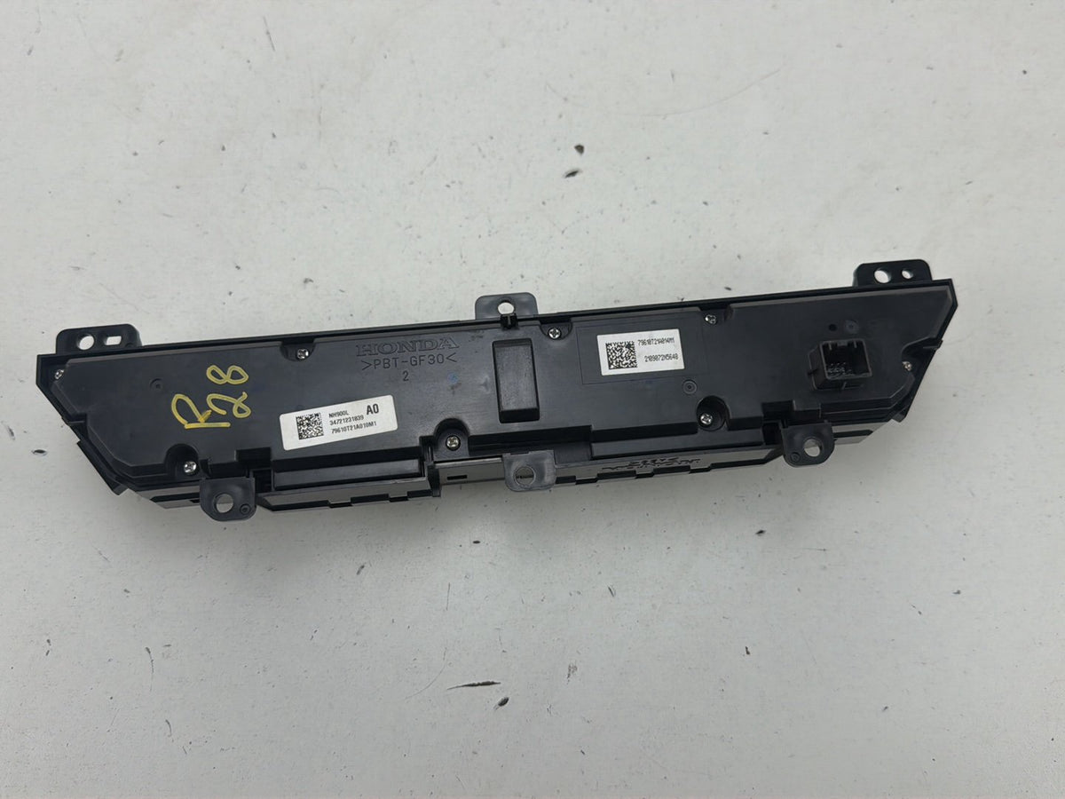 2022-2025 Honda Civic Dash A/C Heater Climate Control Switch Panel Unit OEM