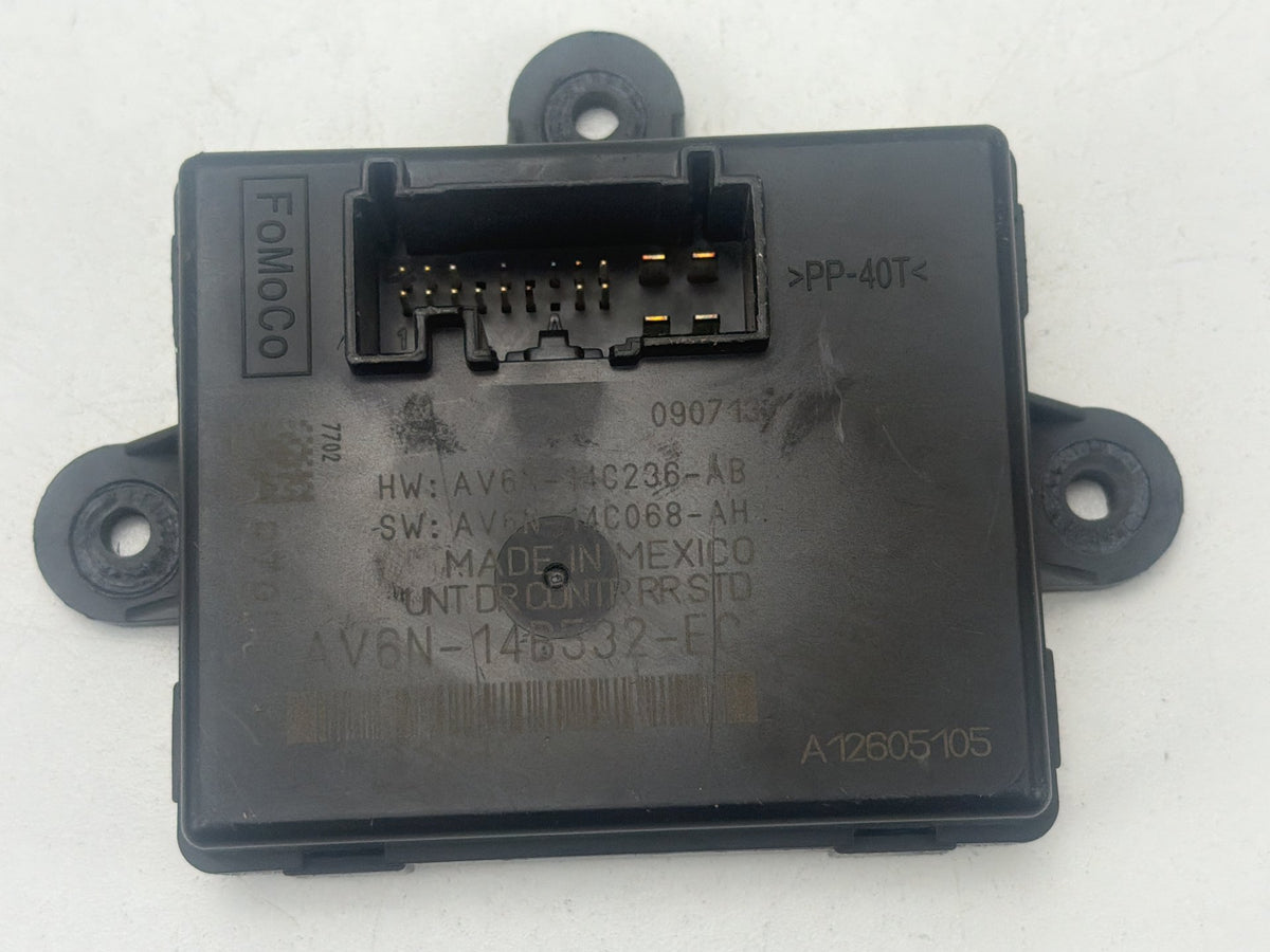 2013-2018 Ford C-Max - Rear Right Door Control Module AV6N-14B532-EC OEM