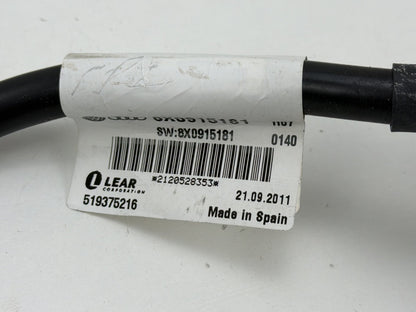 2012-2018 Audi A7 4G Negative Battery Ground Cable 8X0915181 OEM