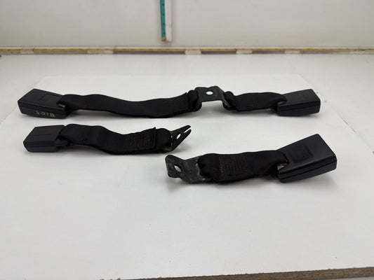 2009-2011 BMW 335i xDrive Rear Left Right Center Seat Belt Buckle Set OEM