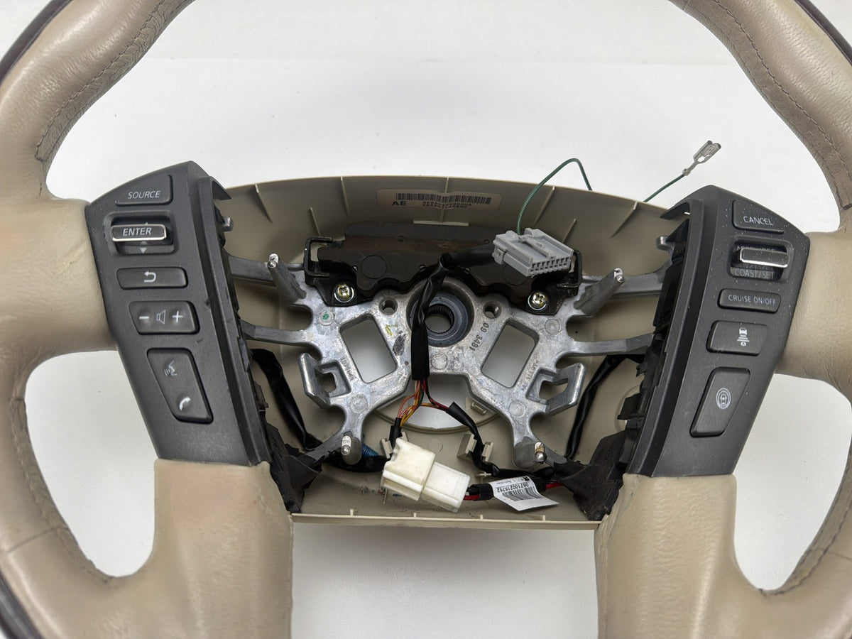 2011-2013 Infiniti QX56 Front Driver Steering Wheel 48430-1LA9BW9 OEM