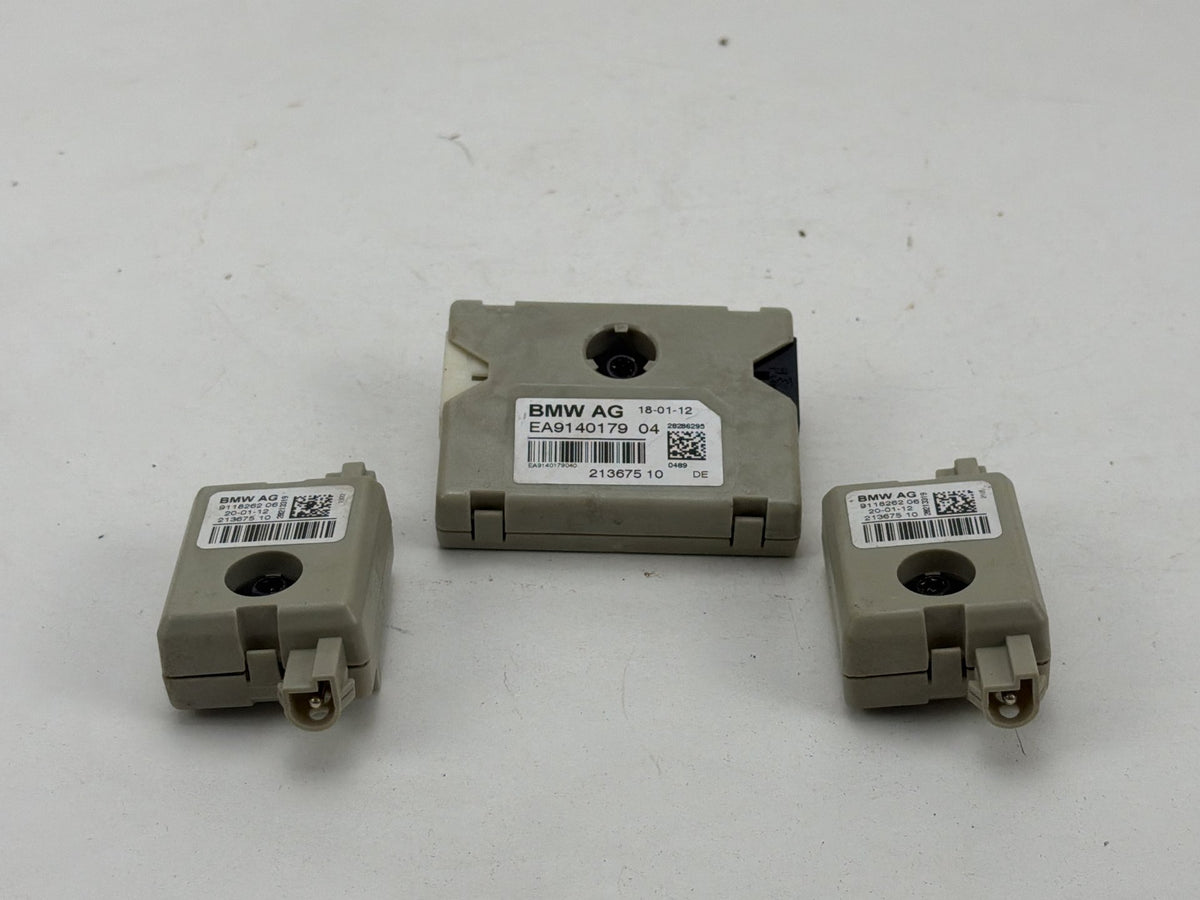 2011-2016 BMW 550i xDrive Radio Antenna Amplifier Trap Circuit Module Set OEM