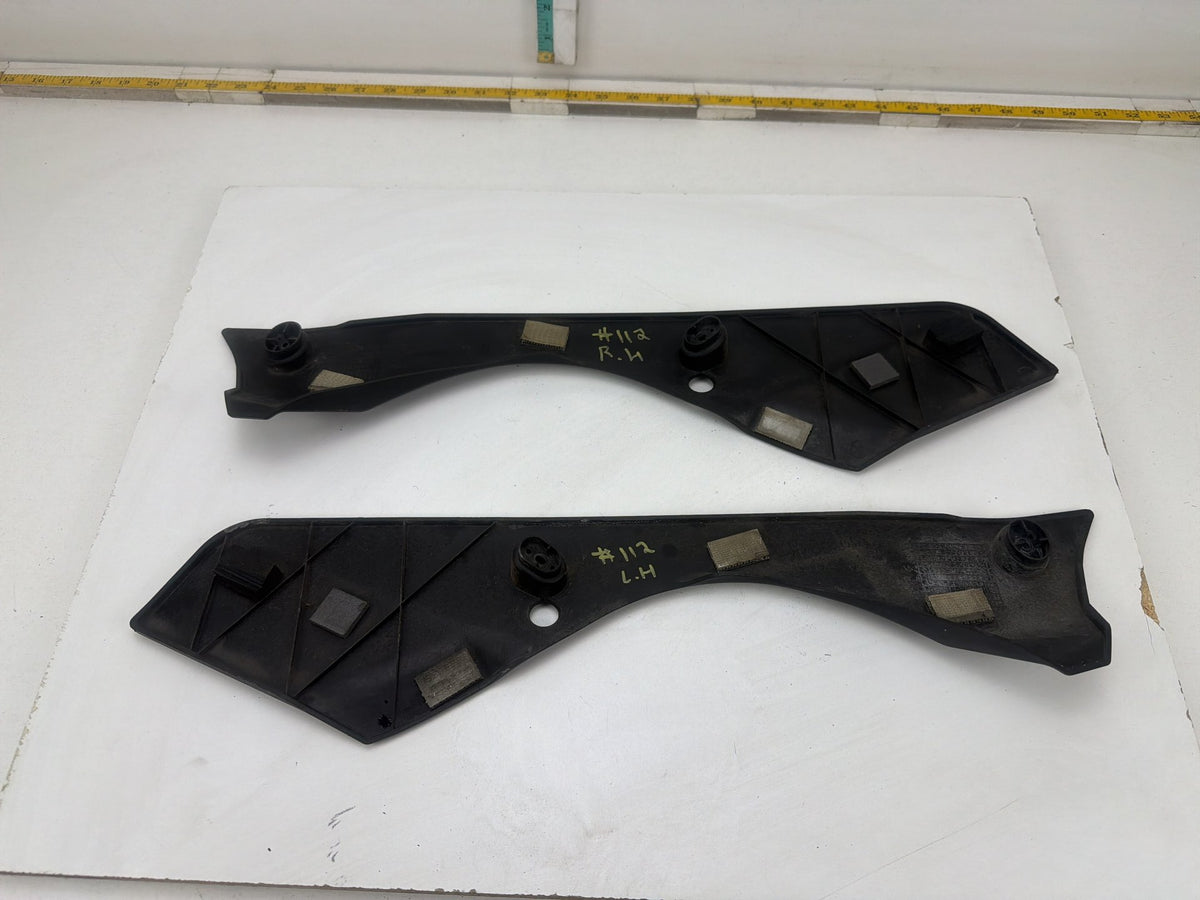 2014-2016 Maserati Quattroporte Left & Right Headlight Trim Cover Set of 2 OEM