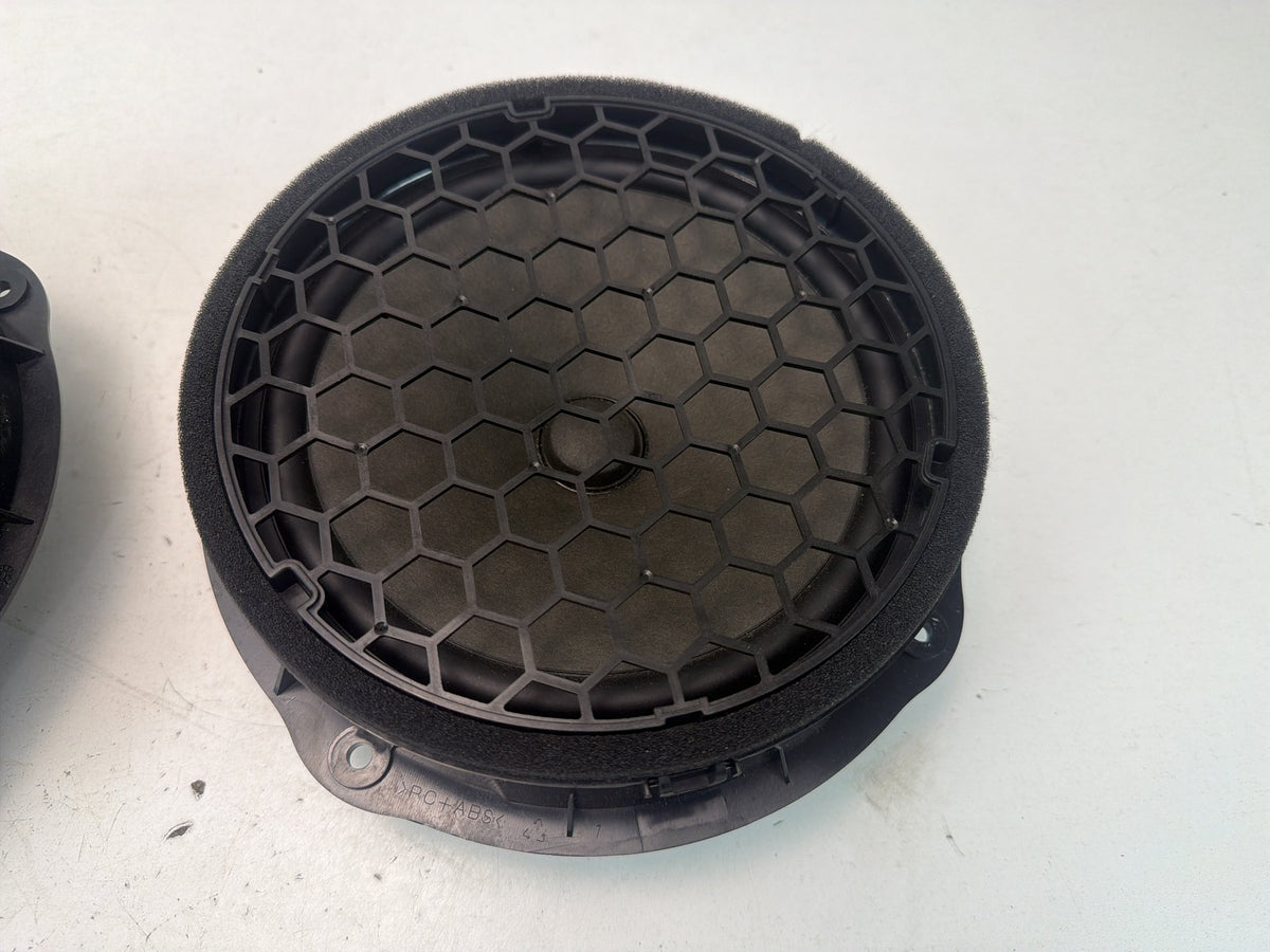 2015 Audi A3 Front Left & Right Side Door Audio Sound Loud Speaker Set of 2 OEM