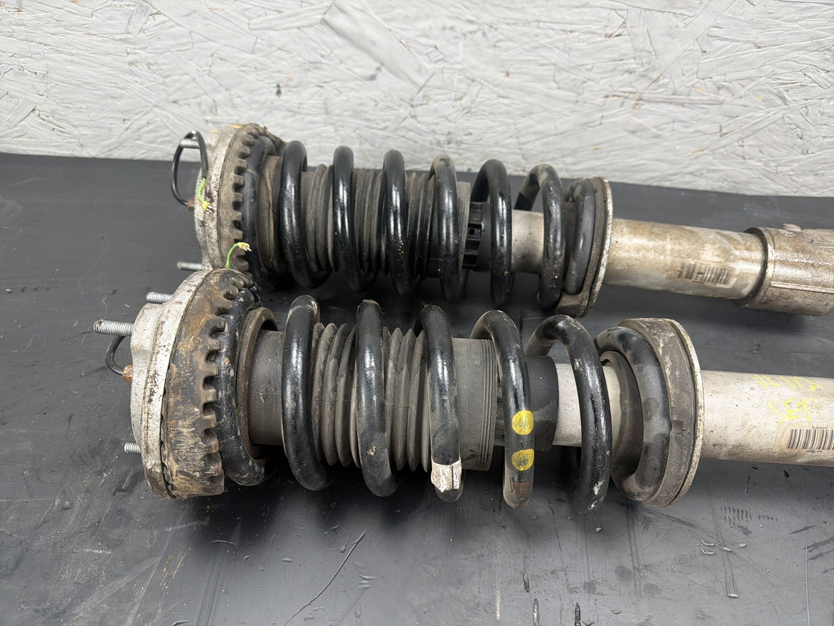 2014-2017 Maserati Quattroporte Front Shock Absorber Struts Springs Pair OEM