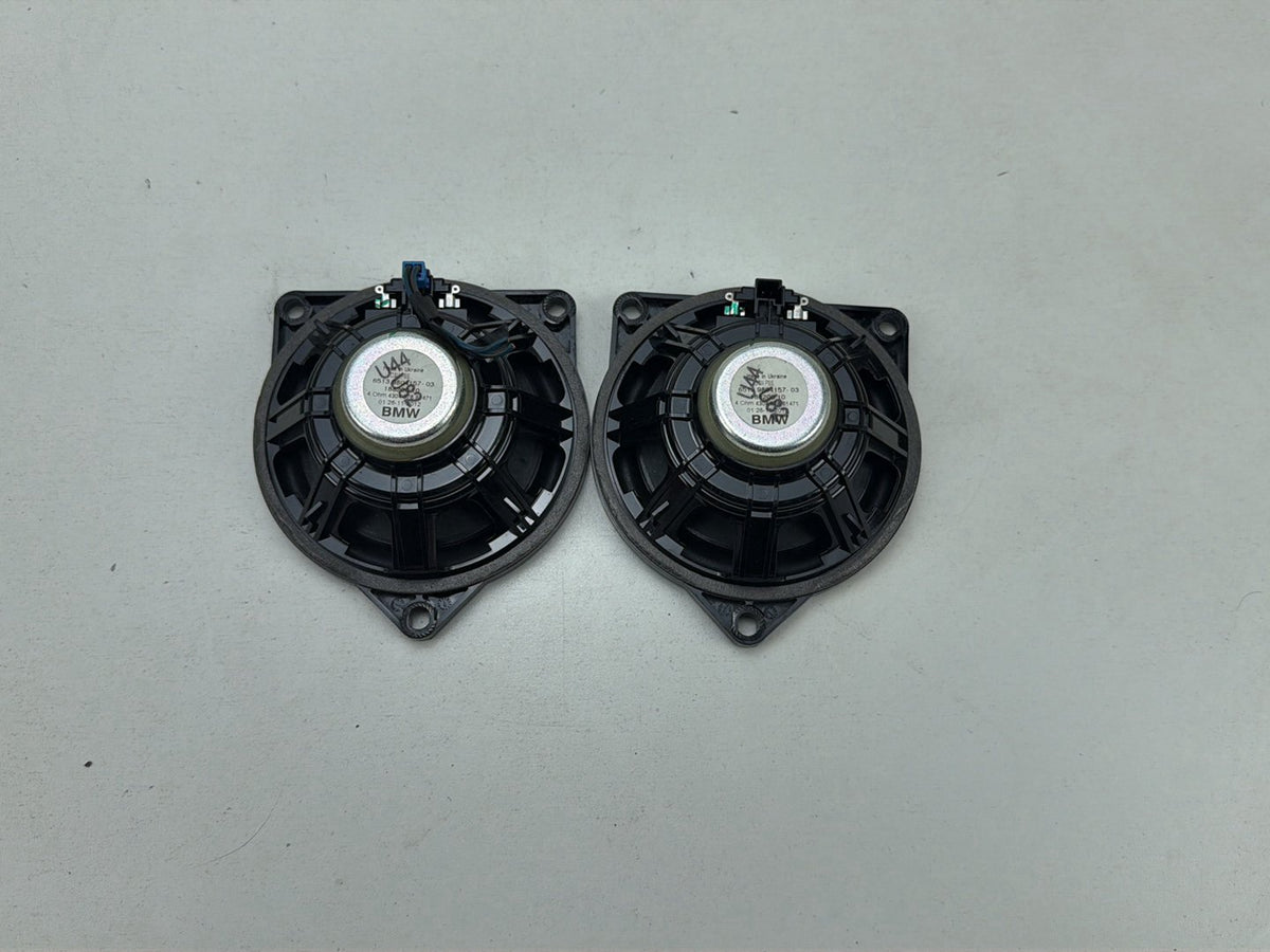 2013-2016 Mini Countryman Cooper Door Speaker Set 2pc 65139804157 OEM
