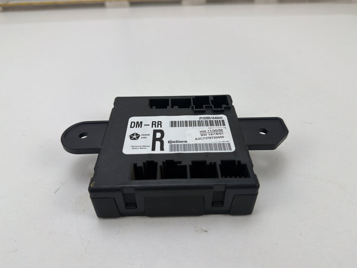 2014-2017 Maserati Quattroporte Rear Right Side Door Control Module OEM