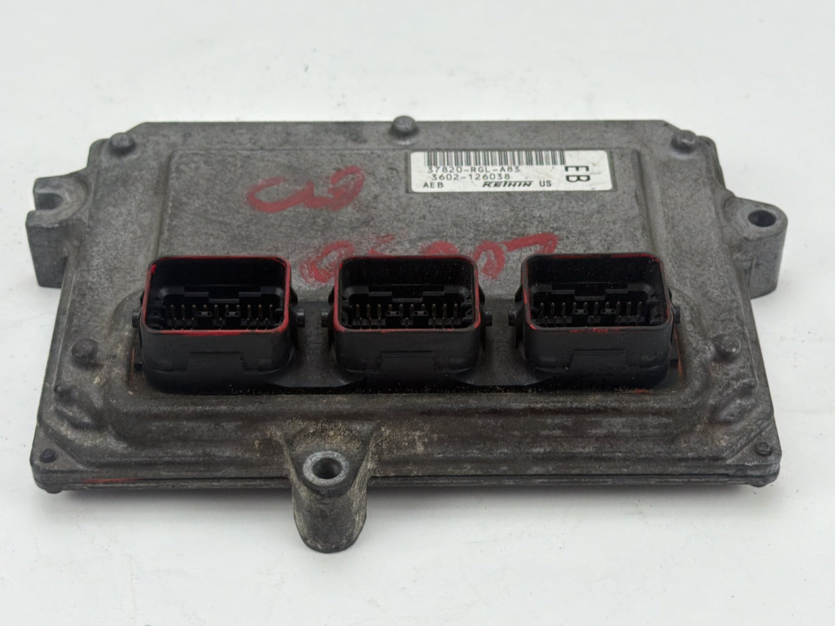 2007 Honda Odyssey 3.5L Engine Control Module Unit ECU 37820-RGL-A83 OEM