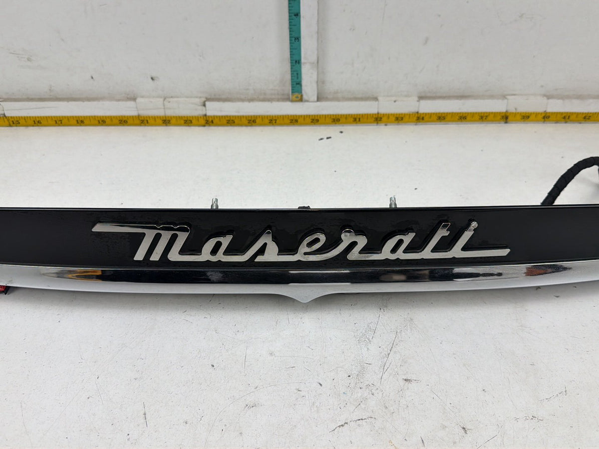 2014-2017 Maserati Ghibli Trunk Lid Moulding Trim Panel 670071822 OEM